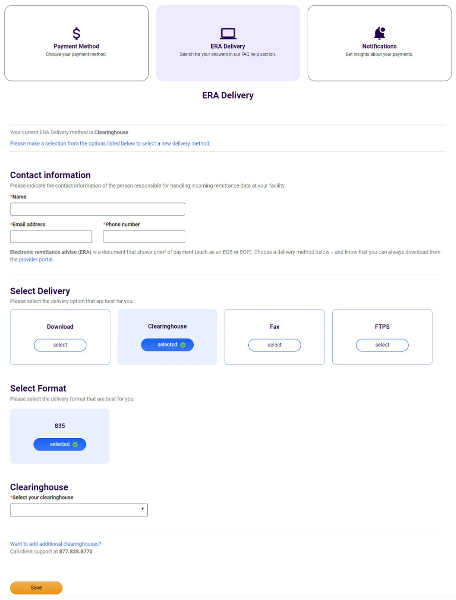 ERA Settings